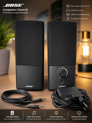 Bose companion series iii - bose,