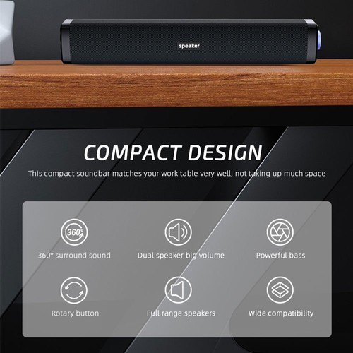 Usb lautsprecher stereo - pc,